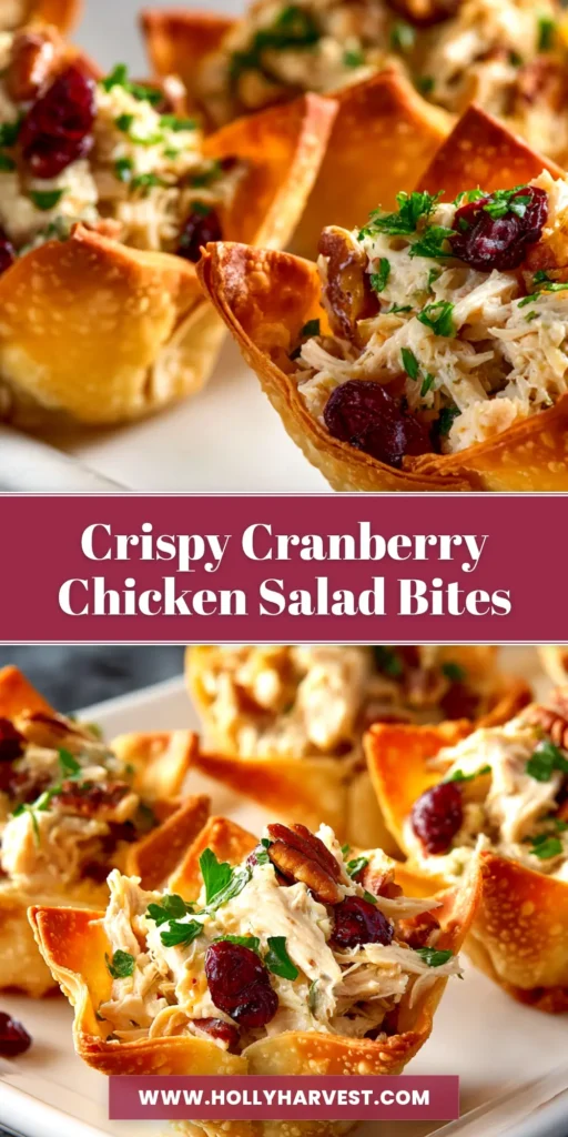 Chicken Salad Wonton Cups (The Perfect 30-Minute Appetizer) 3 A platter of crispy chicken salad wonton cups, garnished with fresh herbs. The perfect easy party appetizer recipe.