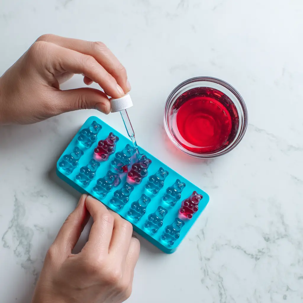 Viral Gelatin Trick Recipe: The Secret to Perfectly Clear Jello 1 A step-by-step process shot of the gelatin recipe trick, showing bloomed gelatin being added to a saucepan of warm juice.