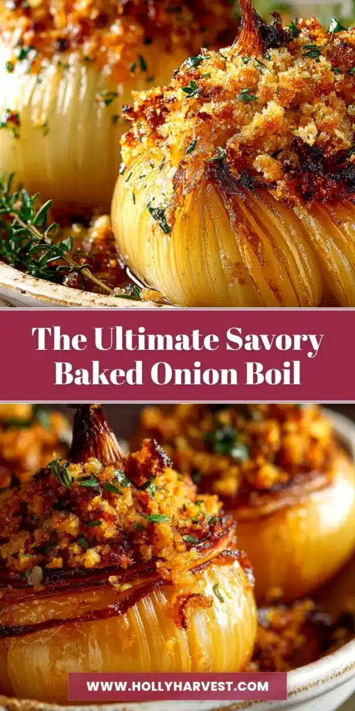 A top-down view of a delicious Onion Boil Recipe in a white bowl, showing tender whole onions coated in butter and fresh herbs.