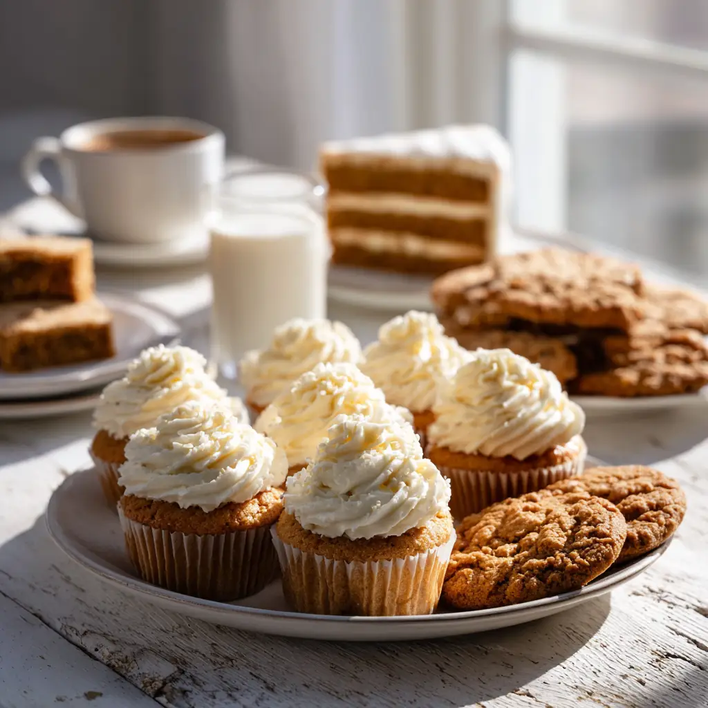 Easy Baking Recipes: The Ultimate One-Bowl Chocolate Chip Cookies 1 A bright and airy photo of various baked treats, representing quick baking ideas for any occasion.