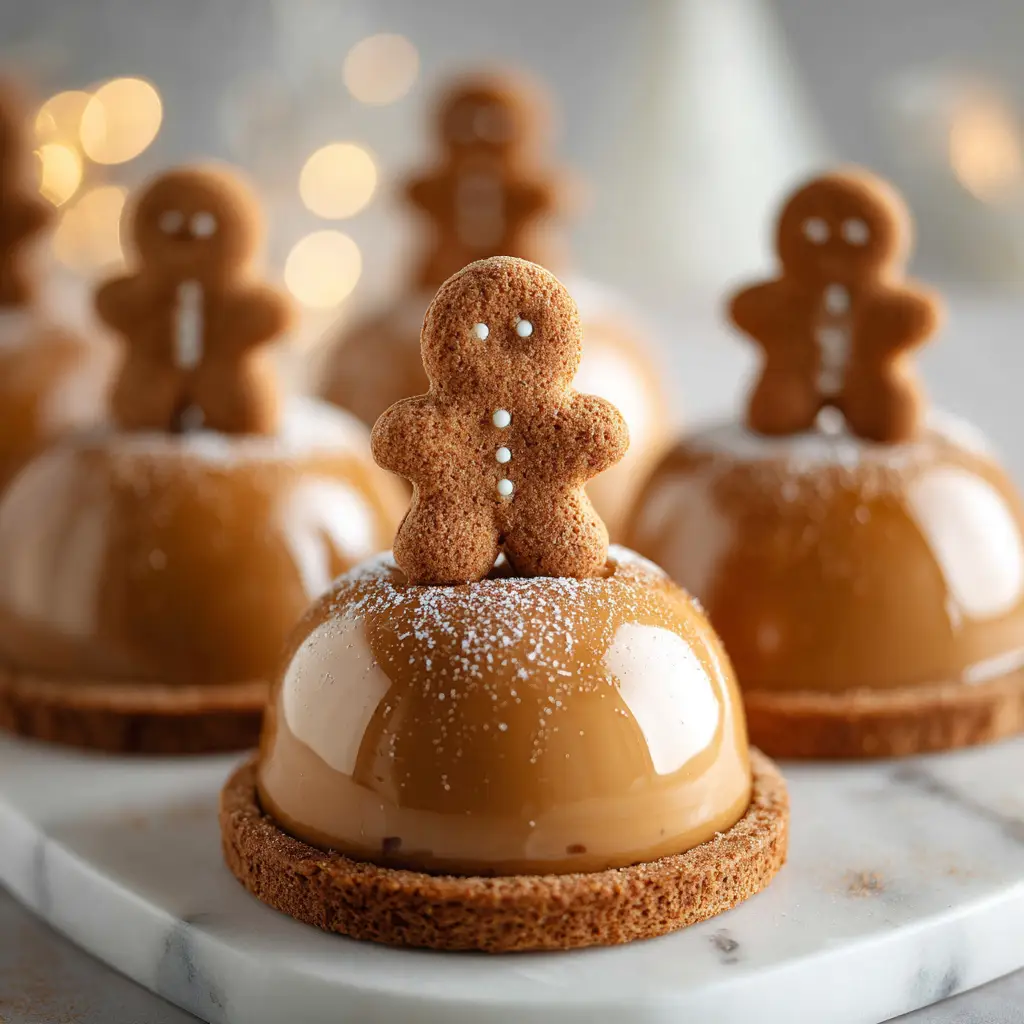 Gingerbread Latte Mousse: The Ultimate Festive Dessert 2 Multiple glasses of homemade spiced coffee mousse ready for a holiday party, showcasing the dessert's creamy texture.