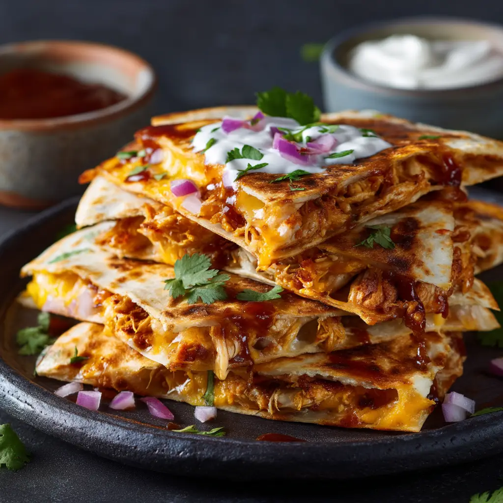 A golden-brown quesadilla being cooked in a skillet, showcasing its crispy texture.