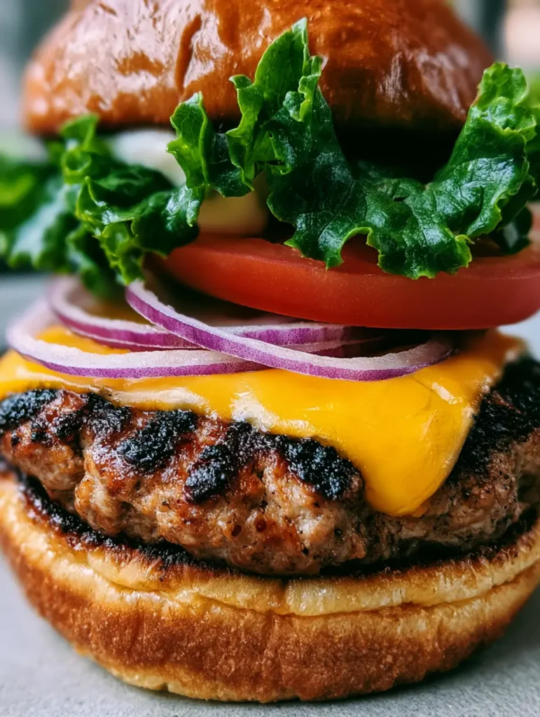 Juicy Turkey Burgers: The Ultimate Seared Brioche Recipe with Charred Edges 2 A handheld smartphone photo showing the glossy top of a toasted brioche bun on Juicy Turkey Burgers.
