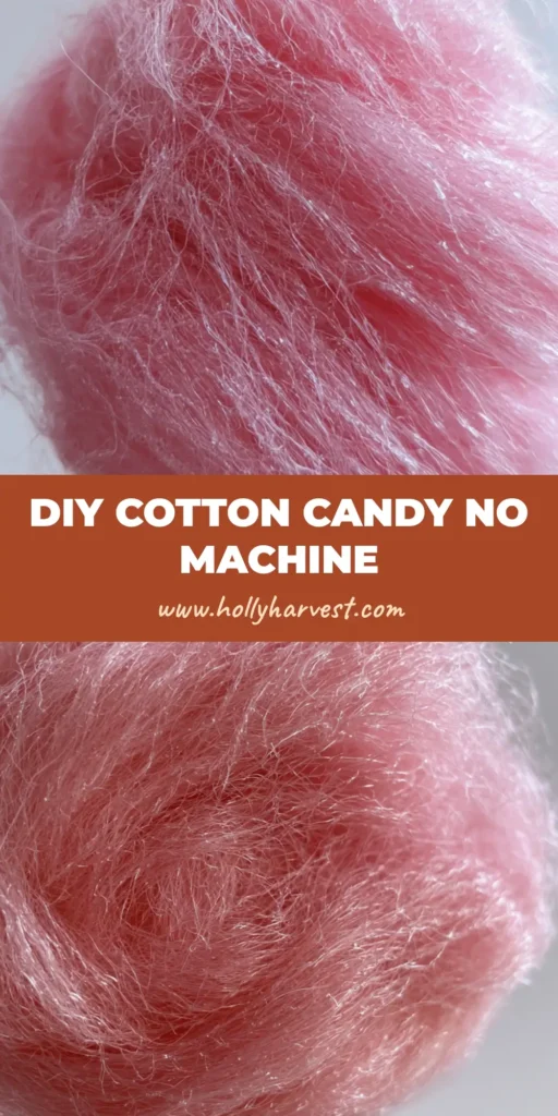 Homemade Cotton Candy: The Ultimate Guide to Crystalline Pink Sugar Clouds 4 A close-up of a hand holding a white paper cone topped with a large, airy cloud of pink Homemade Cotton Candy threads.