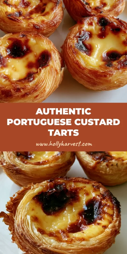 Pastel de Nata Recipe: How to Make Authentic Portuguese Custard Tarts with Iconic Charred Blisters 4 A handheld smartphone photo of three freshly baked Pastel de Nata tarts on a white plate with charred blisters. (Pastel de Nata Recipe)